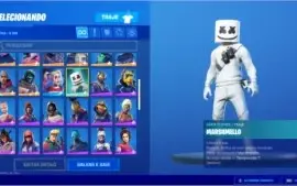 Conta fortnite PC s6 a s10 full, skins raras e Salve o Mundo