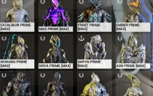 Conta Warframe Excalibur Prime+ Insiguinia Beta Fechado
