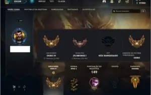 Conta Ouro 4 com 36 Skins e 58 Champs