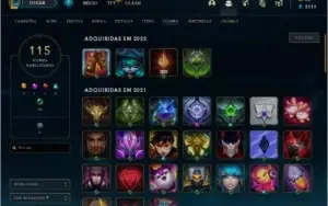 Conta League of Legends Platina 2