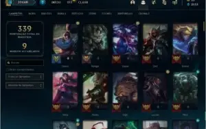 Conta League of Legends Platina 2