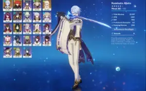 AR 49 - Ayato + Maremoto da Lua de Futsu + 3 Chars 5*