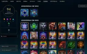 Conta de Lol, ex diamante 2 flex e ex platina 4 soloq