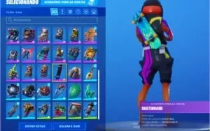 CONTA FORTNITE COM IKONIC, MARSHMELLO, FOICE, SALVE O MUNDO