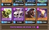 Conta COC 11.9.5 e Royale Nível 11
