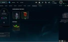 Conta LOL - Diamante IV, 58% de WR