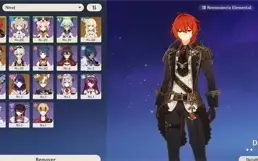 Genshin AR 25 Ganyu+Diluc+Raiden