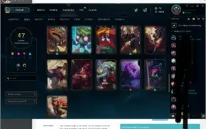 CONTA LEAGUE OF LEGENDS LEVEL 201 BARATA