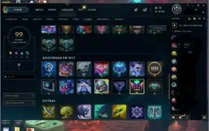 CONTA LEAGUE OF LEGENDS LEVEL 201 BARATA