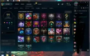 CONTA LEAGUE OF LEGENDS LEVEL 201 BARATA