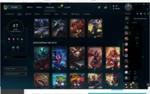 CONTA LEAGUE OF LEGENDS LEVEL 201 BARATA