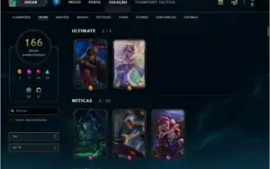 lol plat 1 skins raras neo pax sivir+vayne annie hextec e +