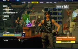 Conta Fortnite (Battle Royale + Salve o Mundo)