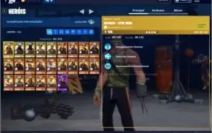 Conta Fortnite (Battle Royale + Salve o Mundo)