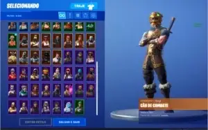 Conta Fortnite (Battle Royale + Salve o Mundo)