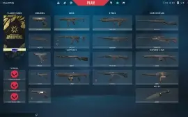 10 Unidades De Conta Full Acesso, Sem Skins