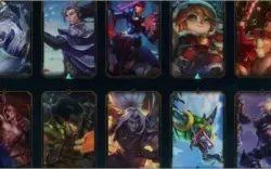 Conta de lol com skins diversas