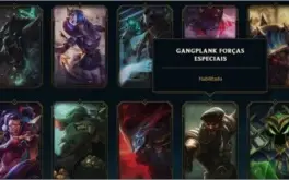 Conta de lol com skins diversas