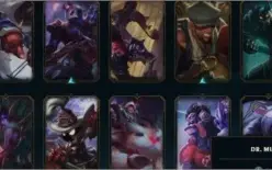 Conta de lol com skins diversas
