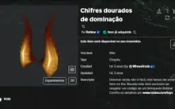 Conta Roblox Com Golden Horns Of Pwnage Celebrity Series 8