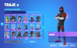 Conta fortinite s4,Galaxy,glow,ikonik,skully"exclusiva xbox"