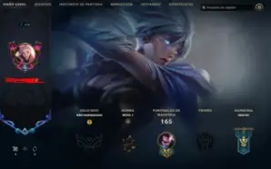 Conta League Of Legends.