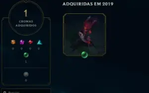 Conta League Of Legends.