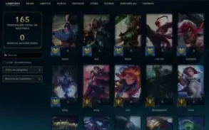 Conta League Of Legends.