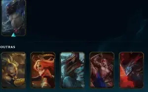 Conta League Of Legends.