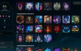 Conta League Of Legends.