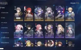 Star Rail - Seele, Silver Wolf, Bronya, Himeko e Gepard
