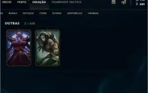 conta lol level 30 unranked