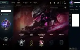 Vendo conta Prata II 46 champs, 13 skins e M7 Fiora
