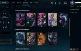 Vendo conta Prata II 46 champs, 13 skins e M7 Fiora