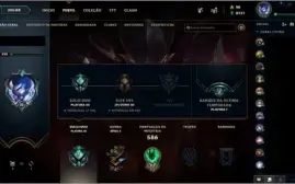 PLAT3 LVL232 SKINS155 FALTANDO 6 CHAMPS