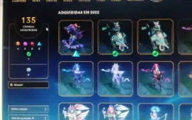 Conta no lol
