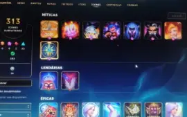 Conta no lol