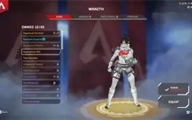 Conta Apex Legends - Wraith Heirloom + lendárias