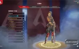 Conta Apex Legends - Wraith Heirloom + lendárias