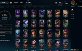 CONTA LVL 188 / PLATINA 3 / 96 SKINS