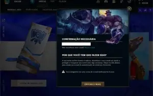 Conta ouro 4 com 25 Champs e 1 Skin + 13 Fragmentos