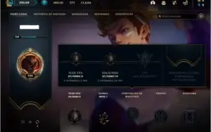 Conta ferro 4 com 25 skins e 49 champs