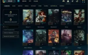Conta ferro 4 com 25 skins e 49 champs