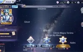 SAINT SEIYA AWAKENING - COM GEMAS AVANÇADAS E LIVROS