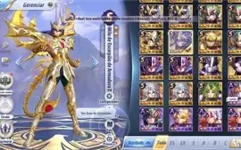 SAINT SEIYA AWAKENING - COM GEMAS AVANÇADAS E LIVROS
