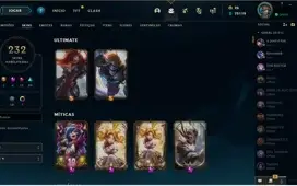 CONTA LOL BRONZE 1 232 SKINS+PASSE TFT/ CONTA NFA