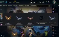CONTA LOL BRONZE 1 232 SKINS+PASSE TFT/ CONTA NFA