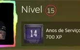 CSGO COM MEDALHAS RARAS