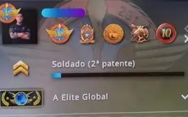 CSGO COM MEDALHAS RARAS