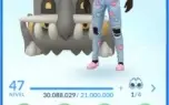 Pokemon Go lv 47 já com XP para 48